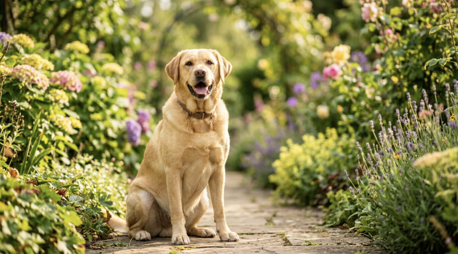 Cão em avaliação ortopédica para terapia com células-tronco